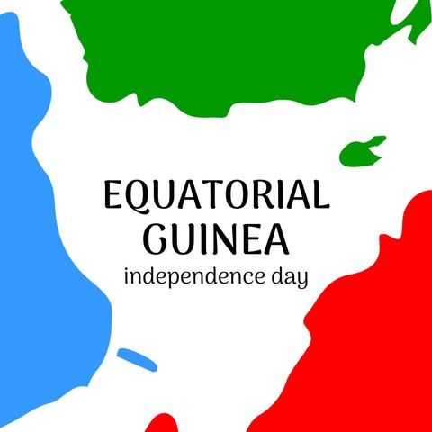 Equatorial Guinea Independence Day Celebration Design - Download Free Stock Templates Pikwizard.com