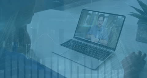 Virtual Business Conference with Graph Data Overlay