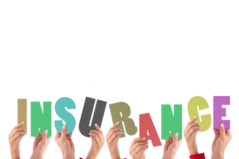 hands holding colorful 'insurance' letters on transparent background - Download Free Stock Videos Pikwizard.com