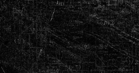 Abstract Mathematical Blackboard with Dynamic Chalk Marks - Download Free Stock Images Pikwizard.com
