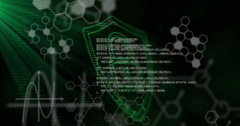 Digital Data Encryption and Cybersecurity Concept - Download Free Stock Images Pikwizard.com