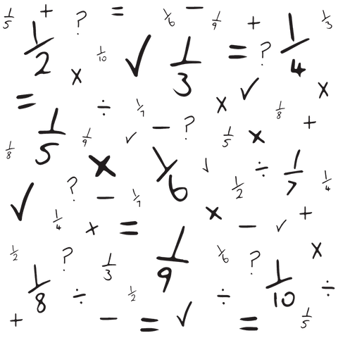 Math Symbols Pattern Digitally Illustrated on Transparent Background - Download Free Stock Videos Pikwizard.com
