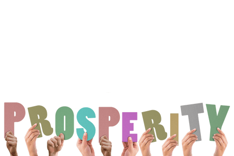 hands holding colorful transparent word prosperity - Download Free Stock Videos Pikwizard.com