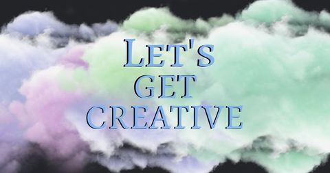 Inspirational Motivational Text With Colorful Cloud Background - Download Free Stock Images Pikwizard.com