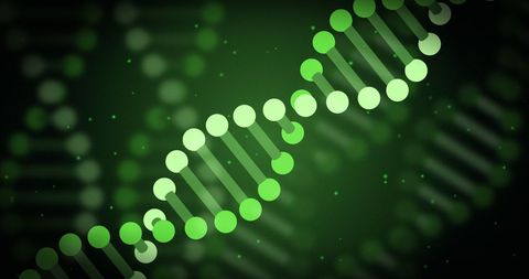 DNA Strand on Tech Background Illustrating Genetic Data - Download Free Stock Images Pikwizard.com