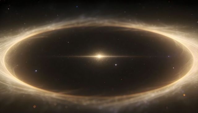 Golden Black Hole with Lensed Accretion Disk, Halo Ring and Cosmic Gravitational Lens Study