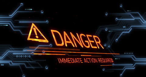 Digital Warning Alert Display with Circuit Board Design