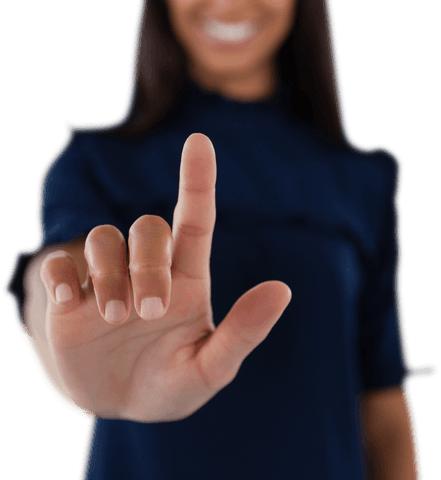 transparent interaction with virtual interface - Download Free Stock Videos Pikwizard.com