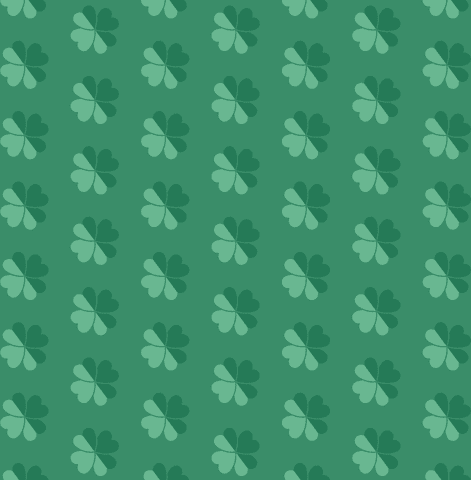 Digital Four-Leaf Clover Transparent Seamless Pattern - Download Free Stock Videos Pikwizard.com