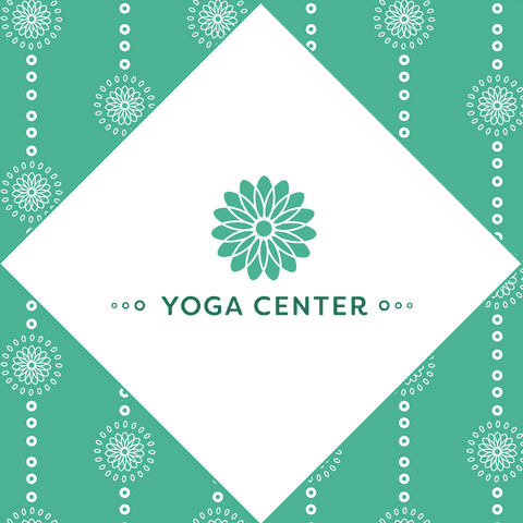 Transparent Yoga Center Logo on Flower Background - Download Free Stock Videos Pikwizard.com