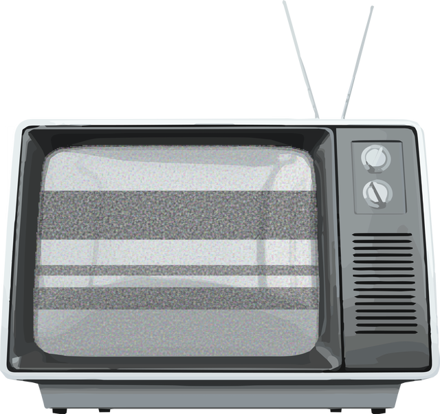 Retro Gray TV with Interference on Transparent Background - Download Free Stock Videos Pikwizard.com