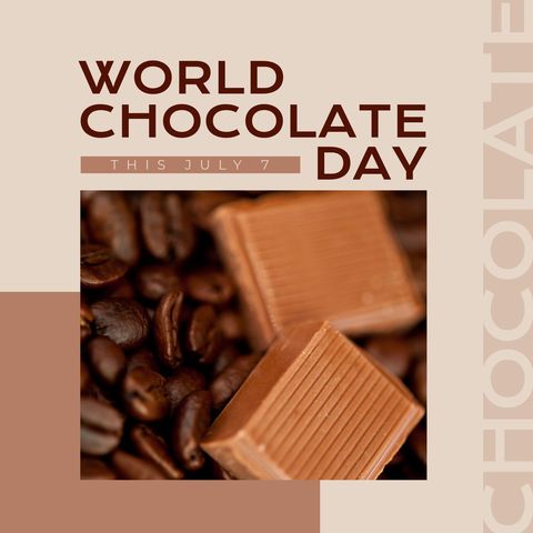 World Chocolate Day Celebration with Luscious Sweets - Download Free Stock Templates Pikwizard.com