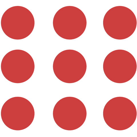 nine red dots pattern on transparent background - Download Free Stock Videos Pikwizard.com