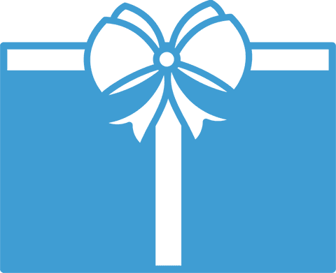 blue gift box with bow on transparent background - Download Free Stock Videos Pikwizard.com