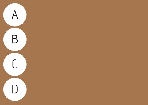 Minimalist Brown Template with Vertical Labeled Circles - Download Free Stock Templates Pikwizard.com