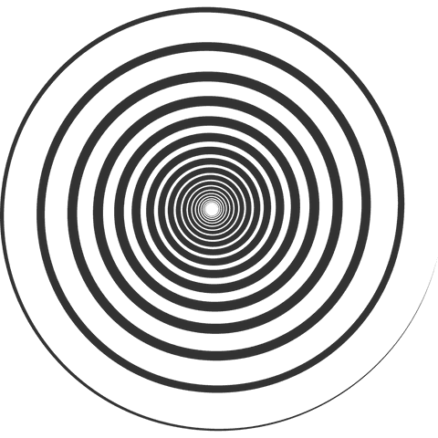 transparent black concentric circles pattern illustration - Download Free Stock Videos Pikwizard.com