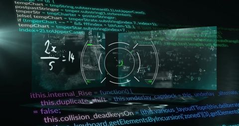 Futuristic Data Analysis with Mathematical Formulas on Digital Interface - Download Free Stock Images Pikwizard.com