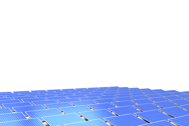 Transparent Background with Solar Panels and Copy Space - Download Free Stock Videos Pikwizard.com