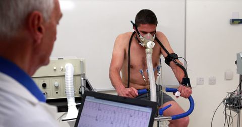 Endurance Testing in Sports Medicine Lab - Download Free Stock Images Pikwizard.com