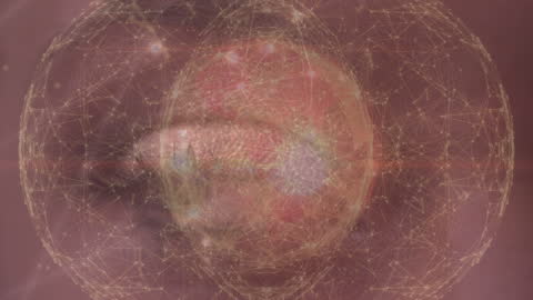 Virtual Eye Overlay with Digital Network Connections