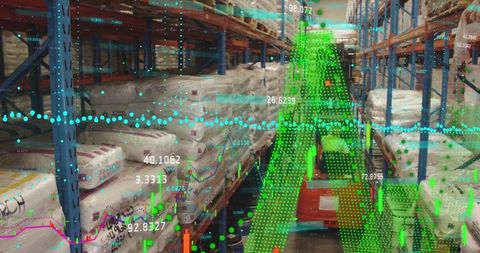Warehouse management ai system with real-time data analytics