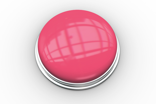 Red Button Illustration on Transparent Background for Technology Concept - Download Free Stock Videos Pikwizard.com