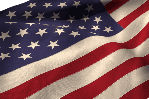 realistic usa flag on transparent background for designs - Download Free Stock Videos Pikwizard.com