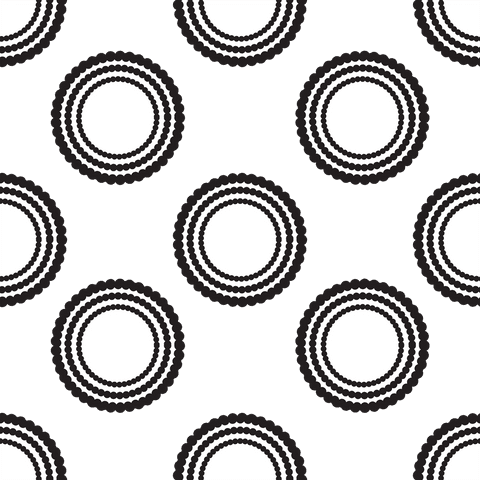 seamless circular patterns with black and white transparency - Download Free Stock Videos Pikwizard.com