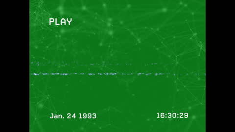 Retro VHS Effect Digital Network Animation