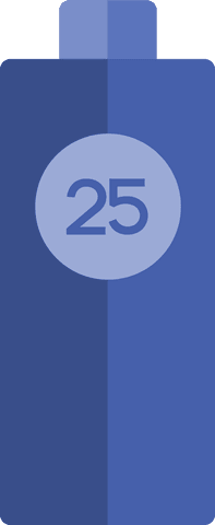 Blue Abstract Pattern of Battery Illustration on Transparent Background - Download Free Stock Videos Pikwizard.com