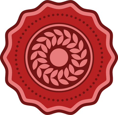 Abstract Red Circular Pattern on Transparent Background - Download Free Stock Videos Pikwizard.com
