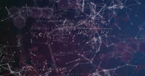 Advanced Digital Connections and Data Processing Illustration