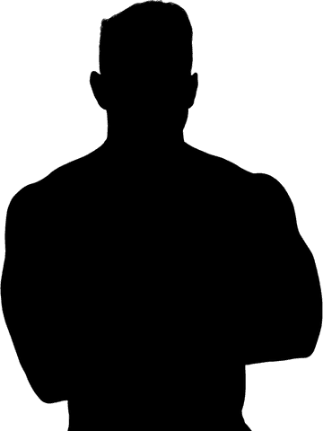 transparent silhouette of strong male athlete in preparation posture - Download Free Stock Videos Pikwizard.com