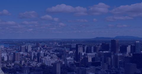 Urban Cityscape With Digital Data Overlay Concept - Download Free Stock Images Pikwizard.com