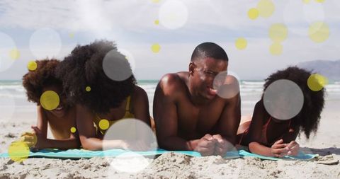 Family Bonding Time at Sunny Beach