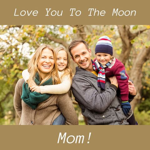 Happy Family Smiling Outdoors on Sunny Day