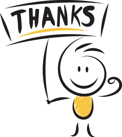 joyful character holding thanks sign on transparent background - Download Free Stock Videos Pikwizard.com