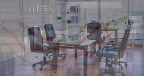 business meeting room displaying financial analytics - Download Free Stock Images Pikwizard.com