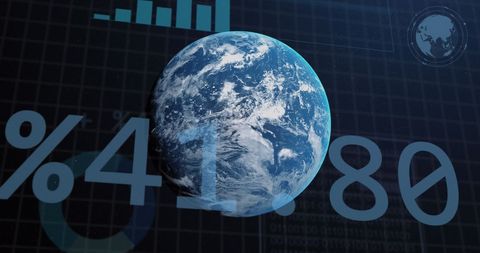 Global Finance Data Integration with Digital World - Download Free Stock Images Pikwizard.com