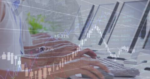 Financial Data Analysis with Diverse Business Team and Technology - Download Free Stock Images Pikwizard.com