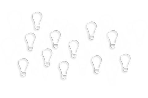 transparent bulb symbols indicating creativity and innovation - Download Free Stock Videos Pikwizard.com