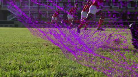 Dynamic Data Visualization Overlay on Soccer Practice