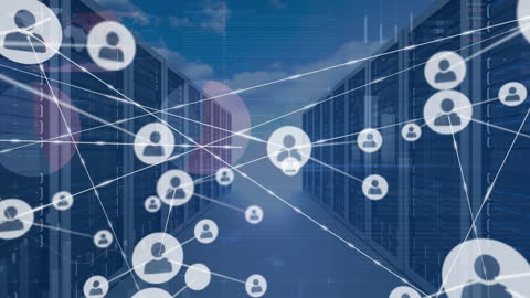 Digital Network Connections Over Datacenter Servers