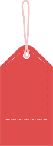 Red Tag Illustration with Copy Space on Transparent Background - Download Free Stock Videos Pikwizard.com
