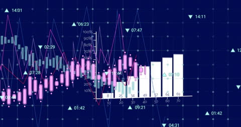Digital Representation of Financial Data with Graphs and Charts
