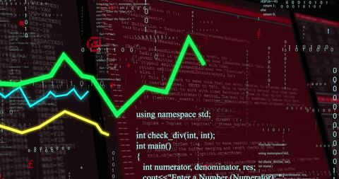 Abstract Financial Data Processing Analysis Background - Download Free Stock Images Pikwizard.com