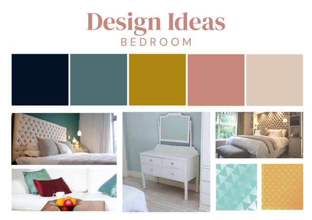 Modern Bedroom Design Ideas with Color Palette Inspirations - Download Free Stock Videos Pikwizard.com