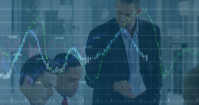 Business Professionals Analyzing Financial Data Charts in Office - Download Free Stock Images Pikwizard.com