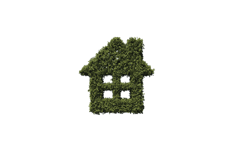 green house icon made of plants with transparent background - Download Free Stock Videos Pikwizard.com