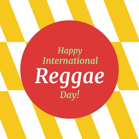happy international reggae day celebration design - Download Free Stock Templates Pikwizard.com